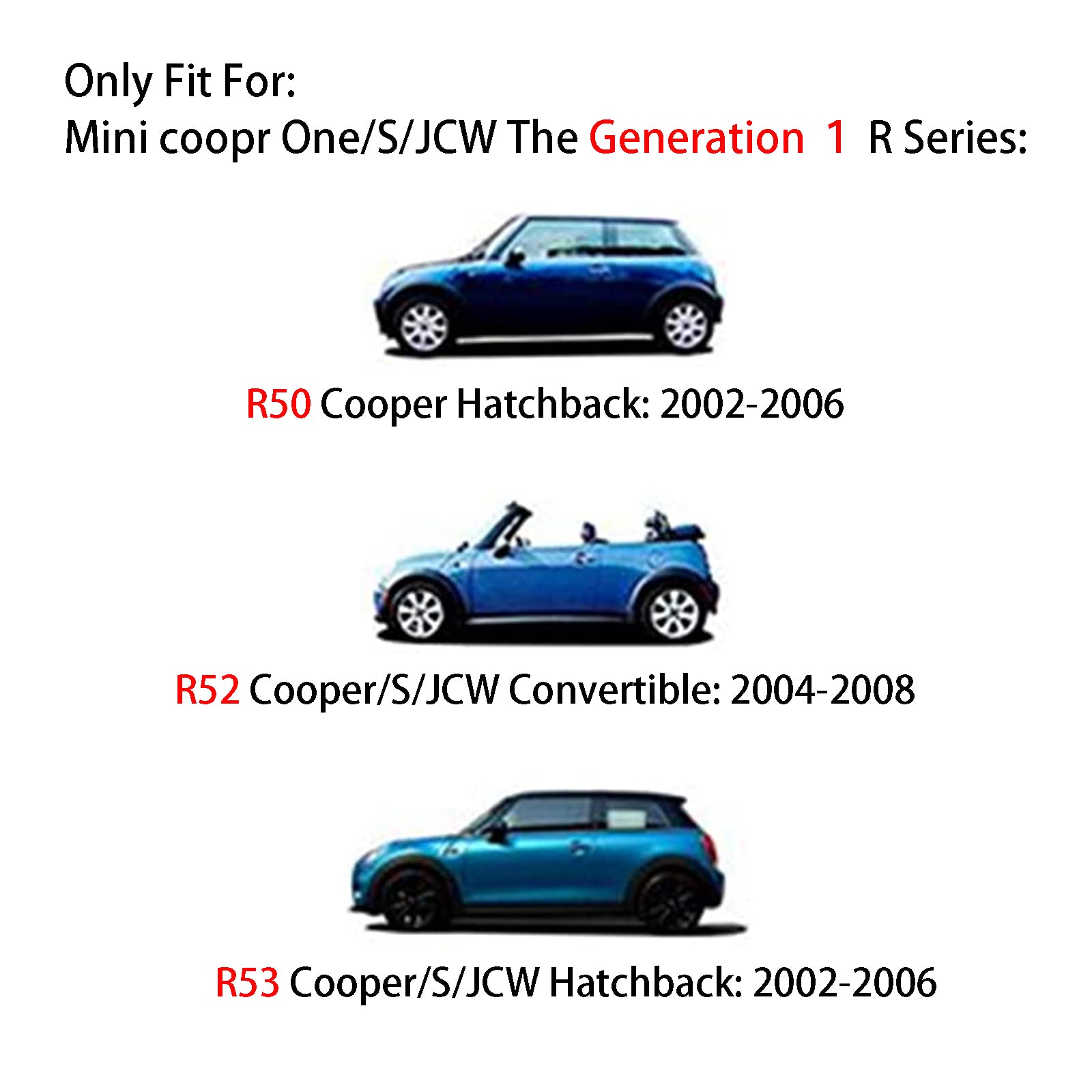 MINI R50 R52 R53 accessories, Steering Wheel Control Caps for Mini